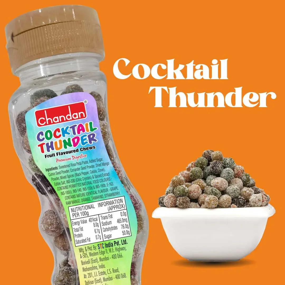 Chandan Mukhwas Cocktail Thunder 150 g 2.webp